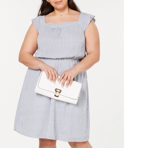 Monteau Dresses & Skirts - Monteau Trendy Plus Size Blouson Dress